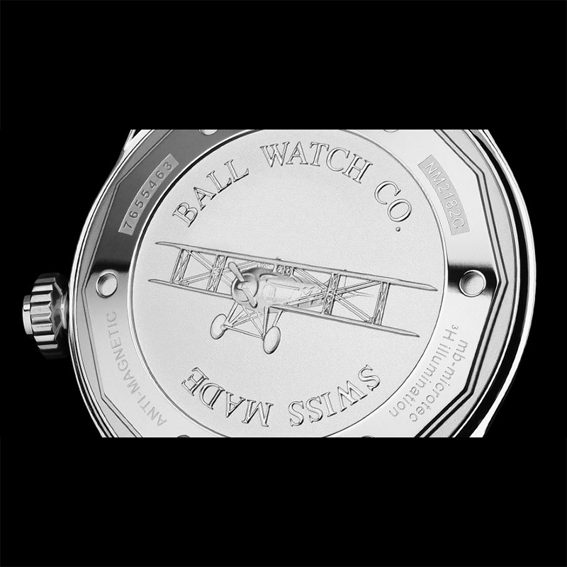 Ball NM2182C-S9-BE1 zegarek srebrny klasyczny Engineer III bransoleta - miniatura 5