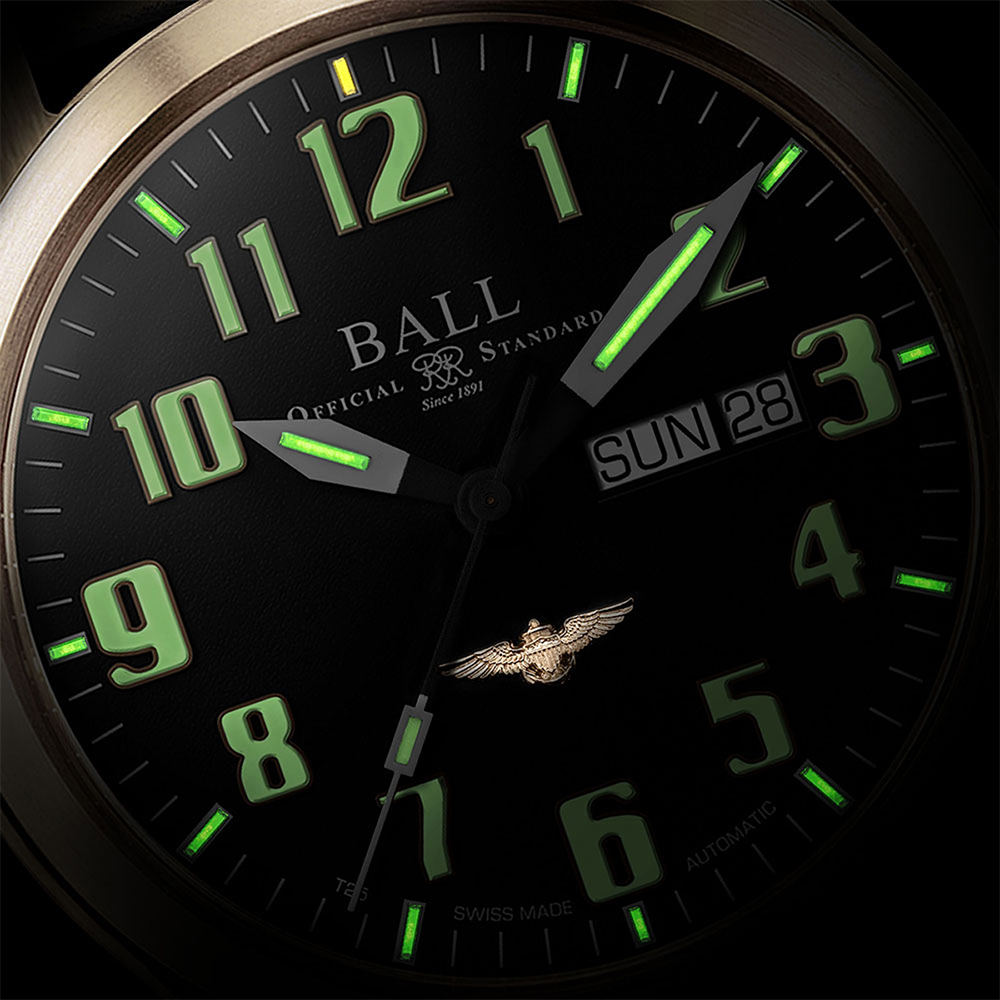 Ball NM2186C-L1J-BK Bronze Star zegarek klasyczny Engineer III - miniatura 4