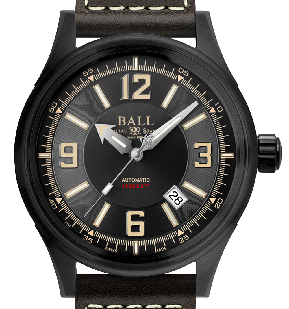 Ball NM3098C-L1J-BKBR zegarek męski Fireman - miniatura 2