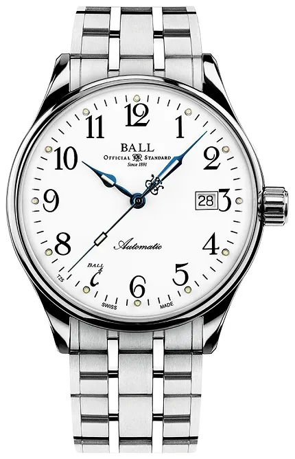 Ball NM3288D-SJ-WH Trainmaster Trainmaster Standard Time 135 Anniversary Limited Edition - zdjęcie 1