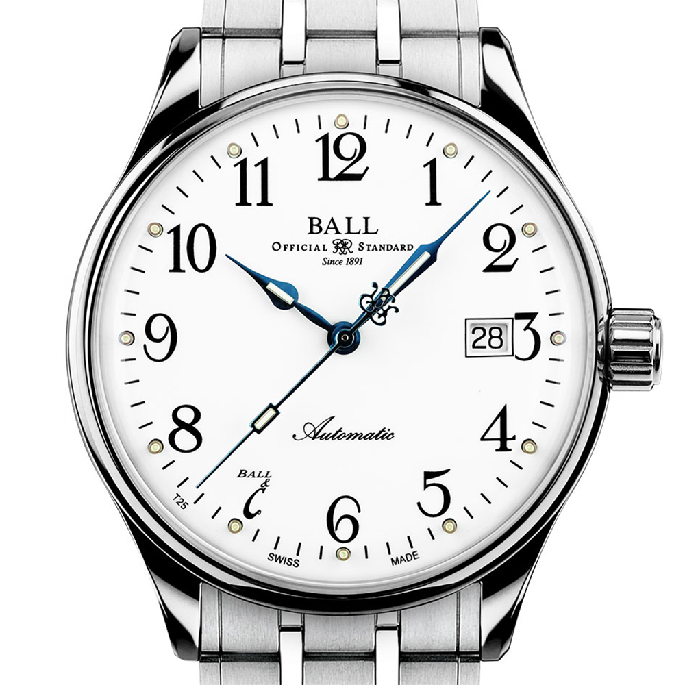 Ball NM3288D-SJ-WH zegarek męski Trainmaster - miniatura 2