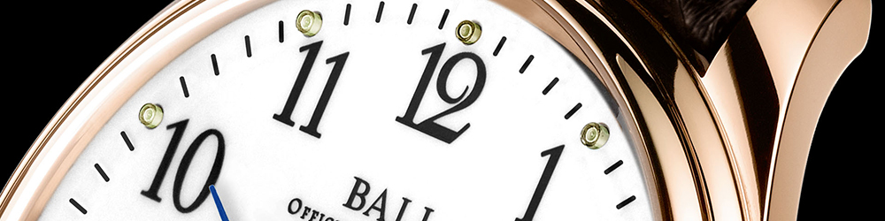 Ball NM3888D-PG-LCJ-WH Standard Time zegarek klasyczny Trainmaster - miniatura 4
