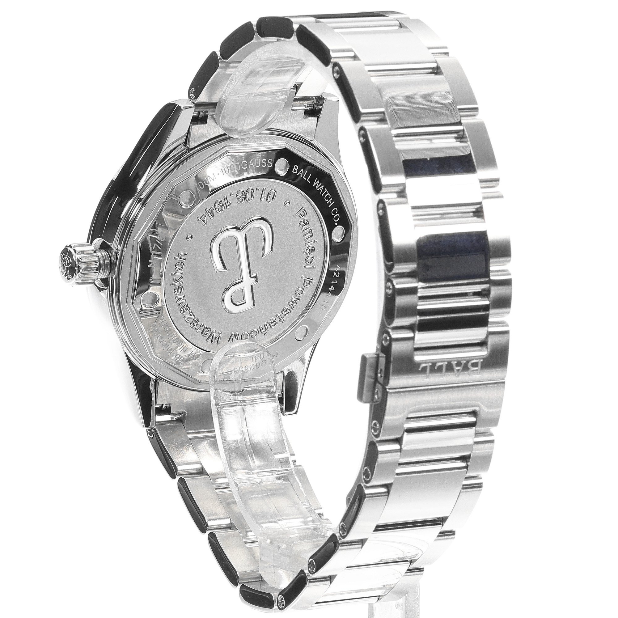 zegarek Ball NM9026C-S40-GY srebrny Engineer III