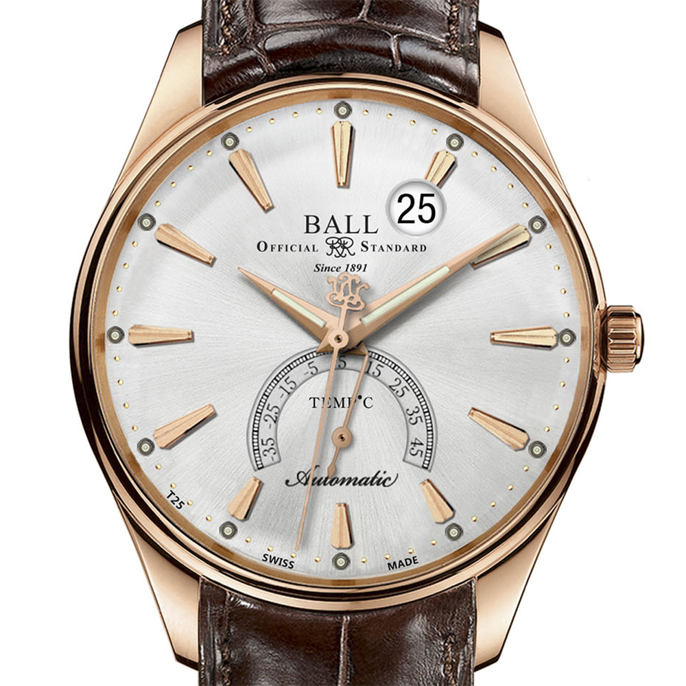 Ball NT3888D-PG-LLCJ-SLC zegarek męski Trainmaster - miniatura 2