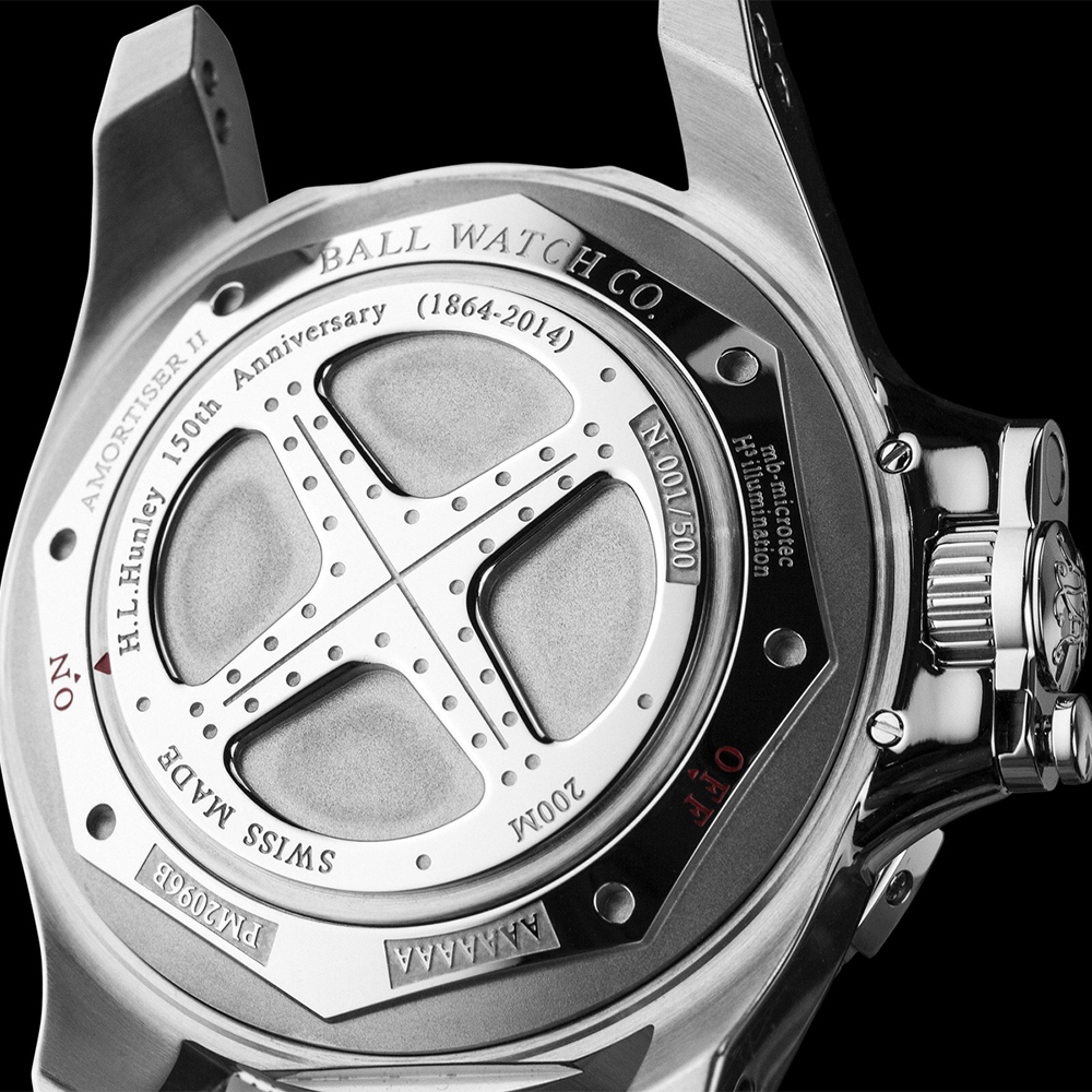Ball PM2096B-S2J-BK męski zegarek Engineer Hydrocarbon bransoleta - miniatura 3