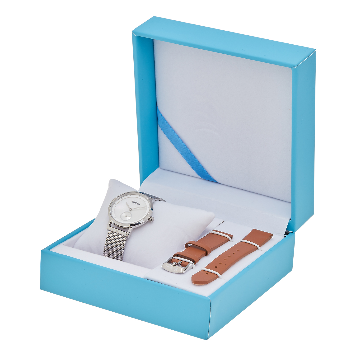 zegarek Balticus BLT-BALNSSW kwarcowy damski Sky New Sky Silver White Pearl - miniatura 7