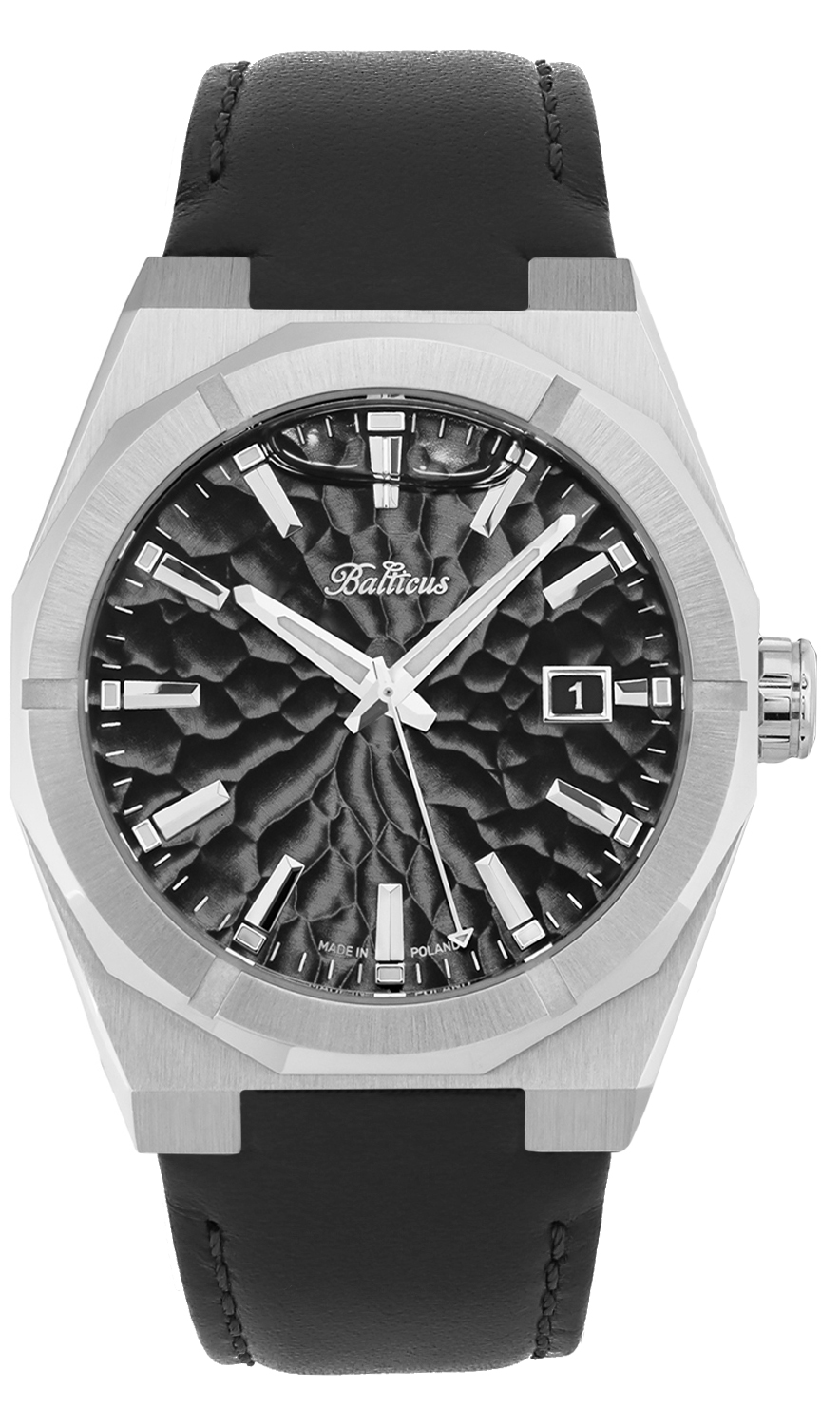 zegarek Balticus BLT-BALSDHDBLA Gwiezdny Pył The O 40 mm Czarny Edycja Limitowana Gwiezdny Pył szafirowe - miniatura 2