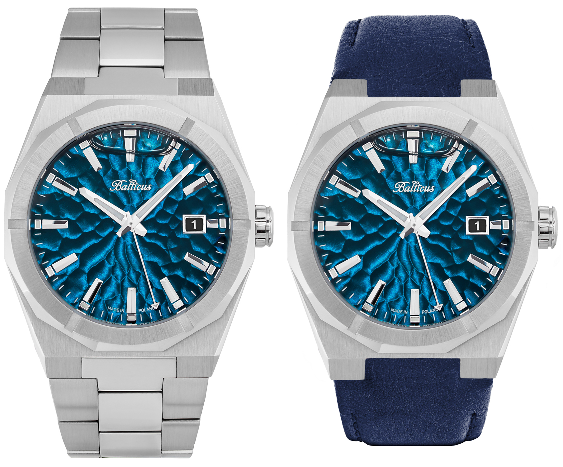 zegarek Balticus BLT-BALSDHDBLU Gwiezdny Pył The O 40 mm Niebieski Edycja Limitowana Gwiezdny Pył szafirowe - miniatura 3