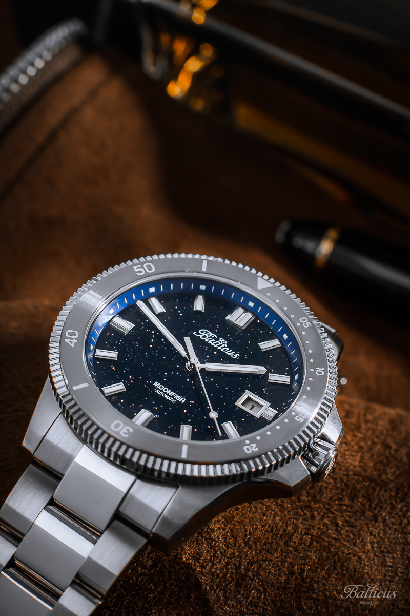 zegarek Balticus BLT-BTMFBA Moonfish - Awenturyn - Limited Edition 150szt Moonfish szafirowe