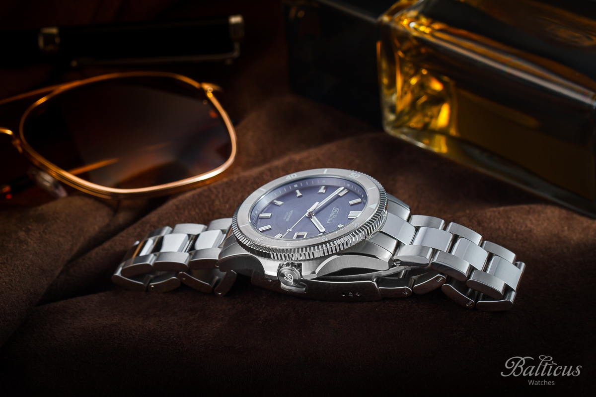 zegarek Balticus BLT-BTMFBL Moonfish - Blue - Limited Edition 100szt Moonfish szafirowe
