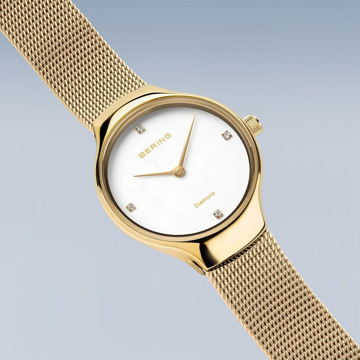 zegarek Bering 13326-334 złoty Classic - miniatura 7