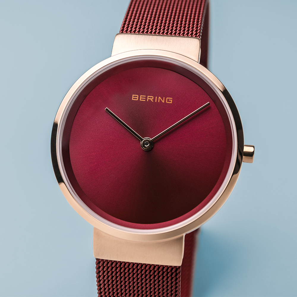 Bering 14531-363 zegarek różowe złoto klasyczny Classic bransoleta - miniatura 5