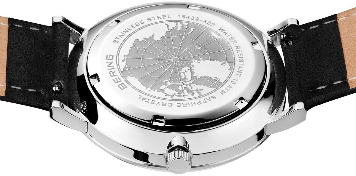 zegarek Bering 15439-402 srebrny Solar - miniatura 7