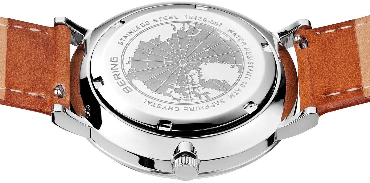 zegarek Bering 15439-507 srebrny Solar - miniatura 7