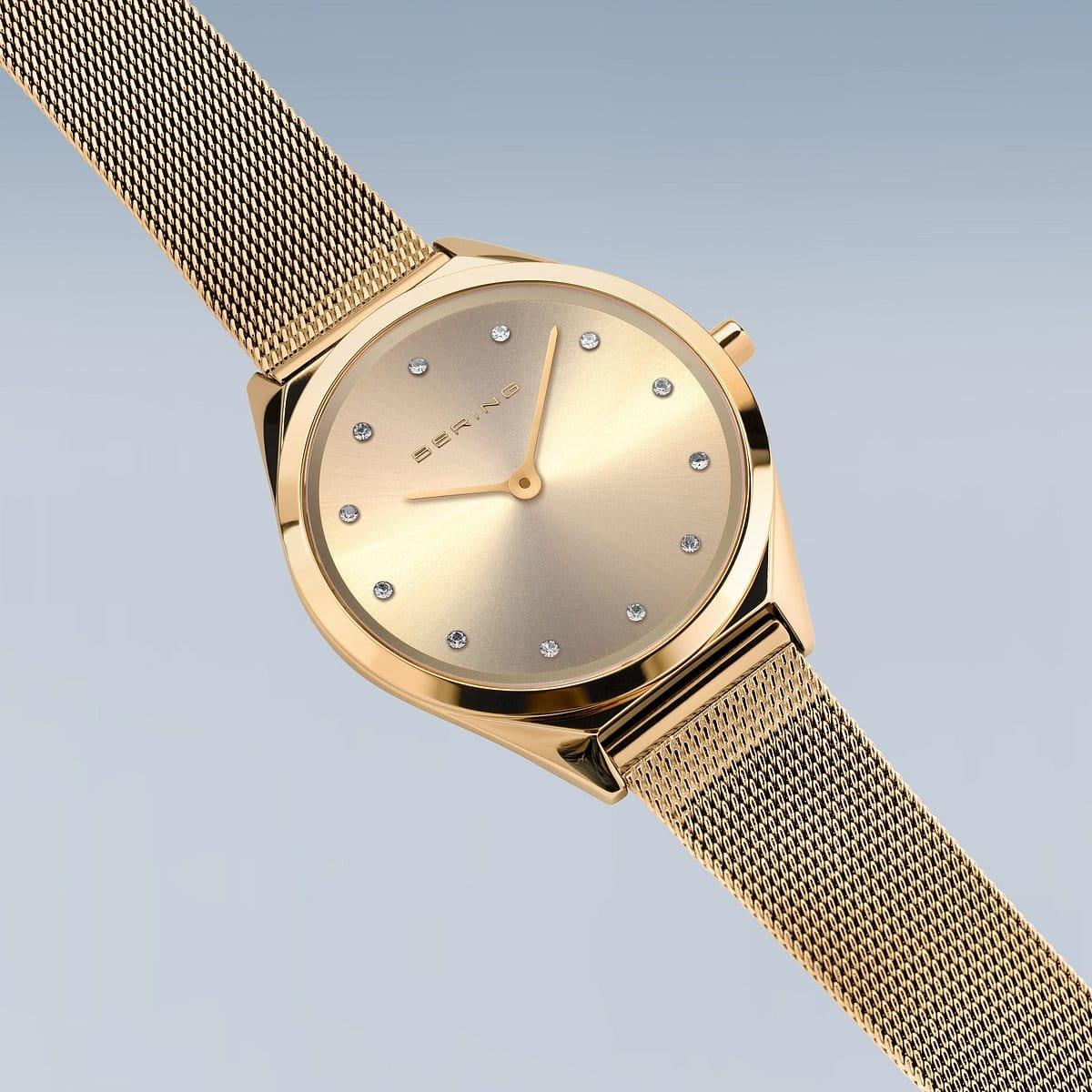 zegarek Bering 17031-333 złoty Ultra Slim