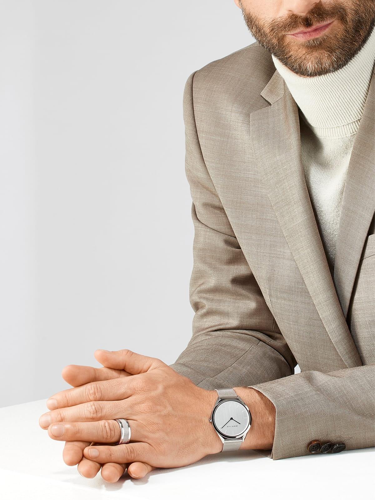zegarek Bering 17039-000 Ultra Slim szafirowe - miniatura 11