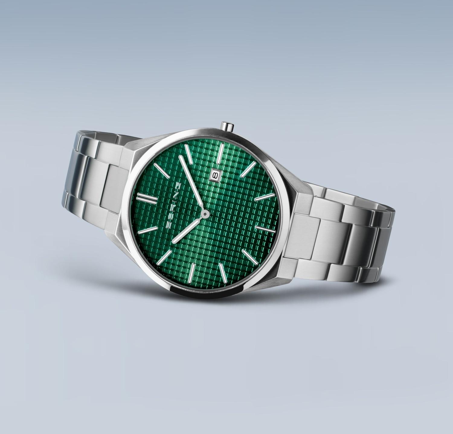 zegarek Bering 17240-708 srebrny Ultra Slim - miniatura 7