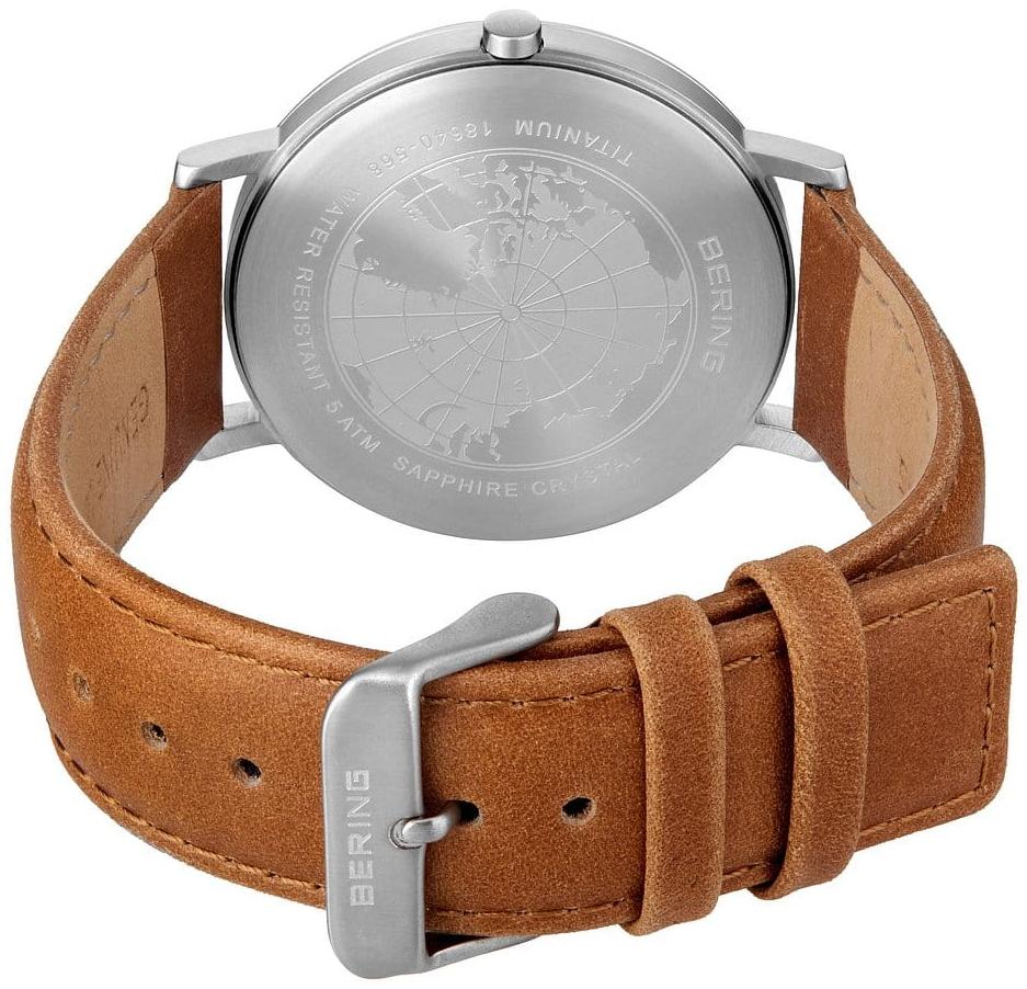 zegarek Bering 18640-568 kwarcowy męski Titanium