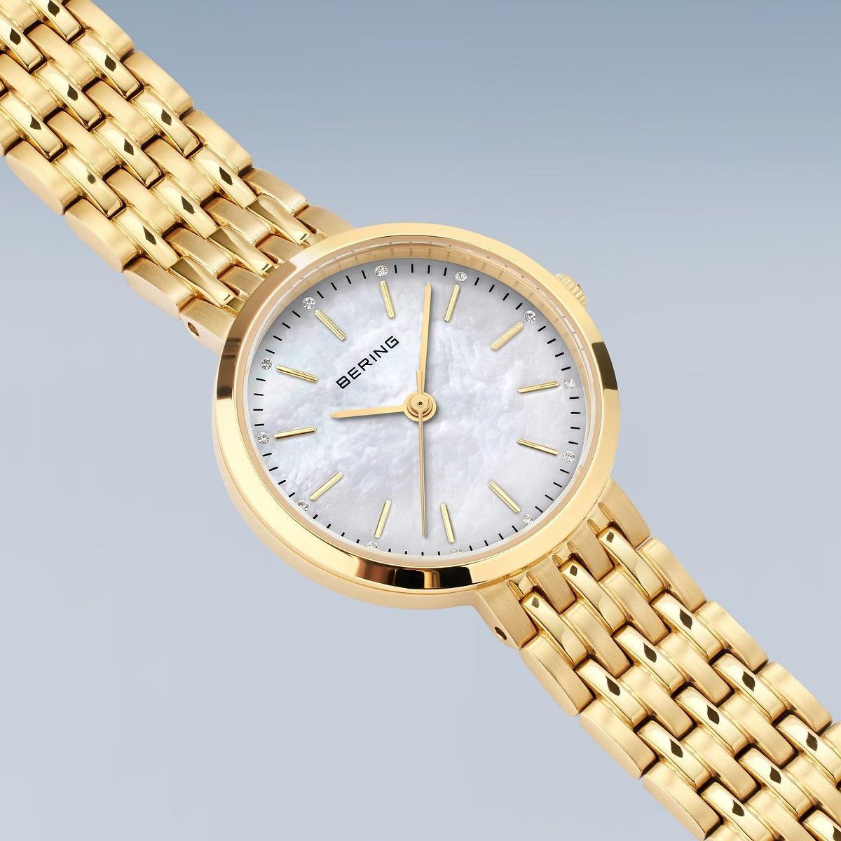 zegarek Bering 19126-734 złoty Classic - miniatura 10