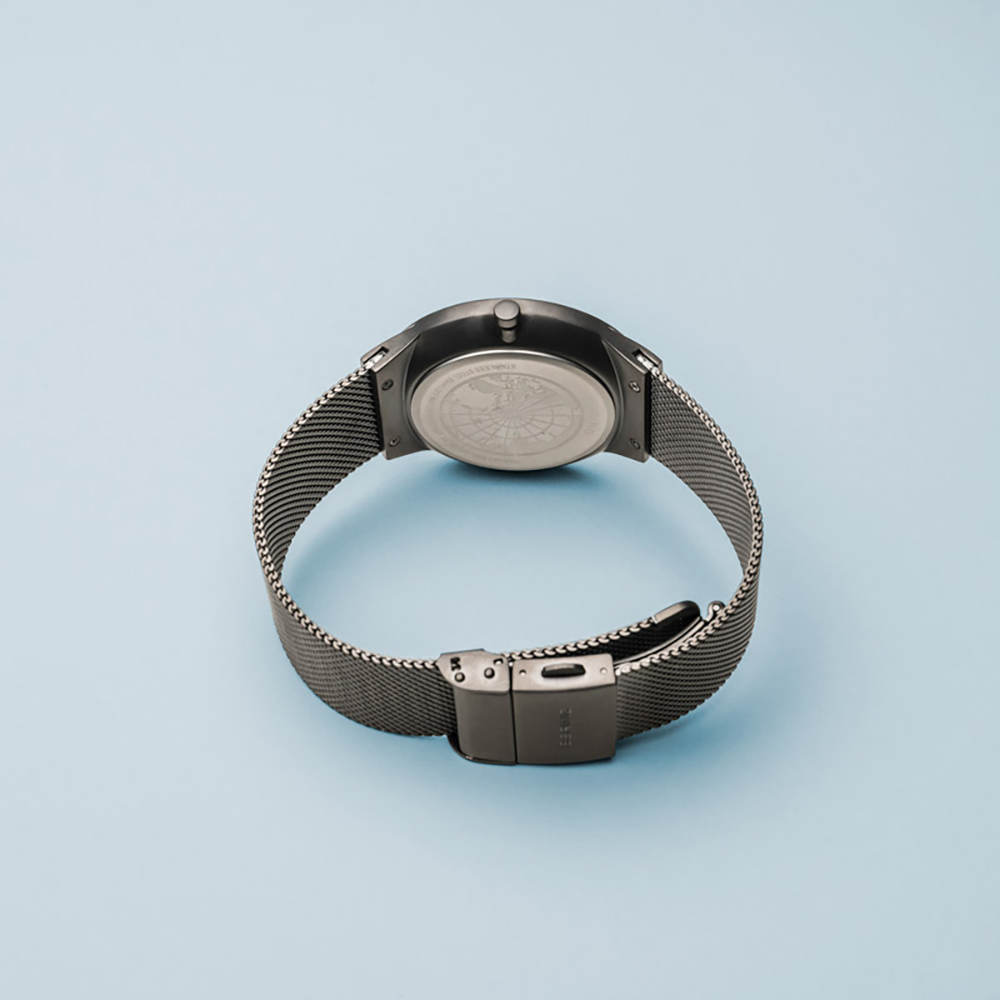 Bering 33441-377 zegarek szary klasyczny Classic bransoleta - miniatura 5