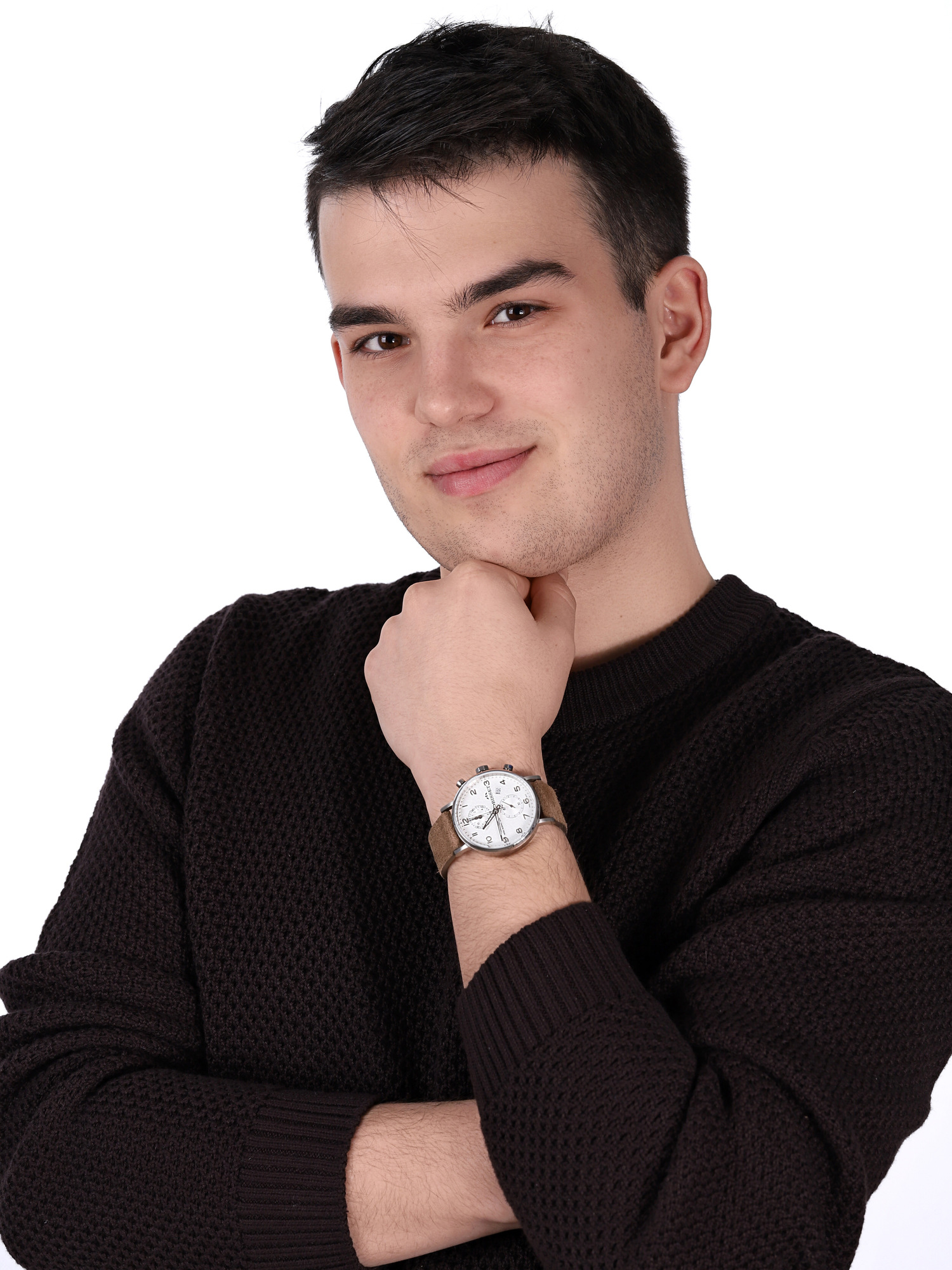 zegarek Bisset BSCE84SASX05AX kwarcowy męski Klasyczne - miniatura 2