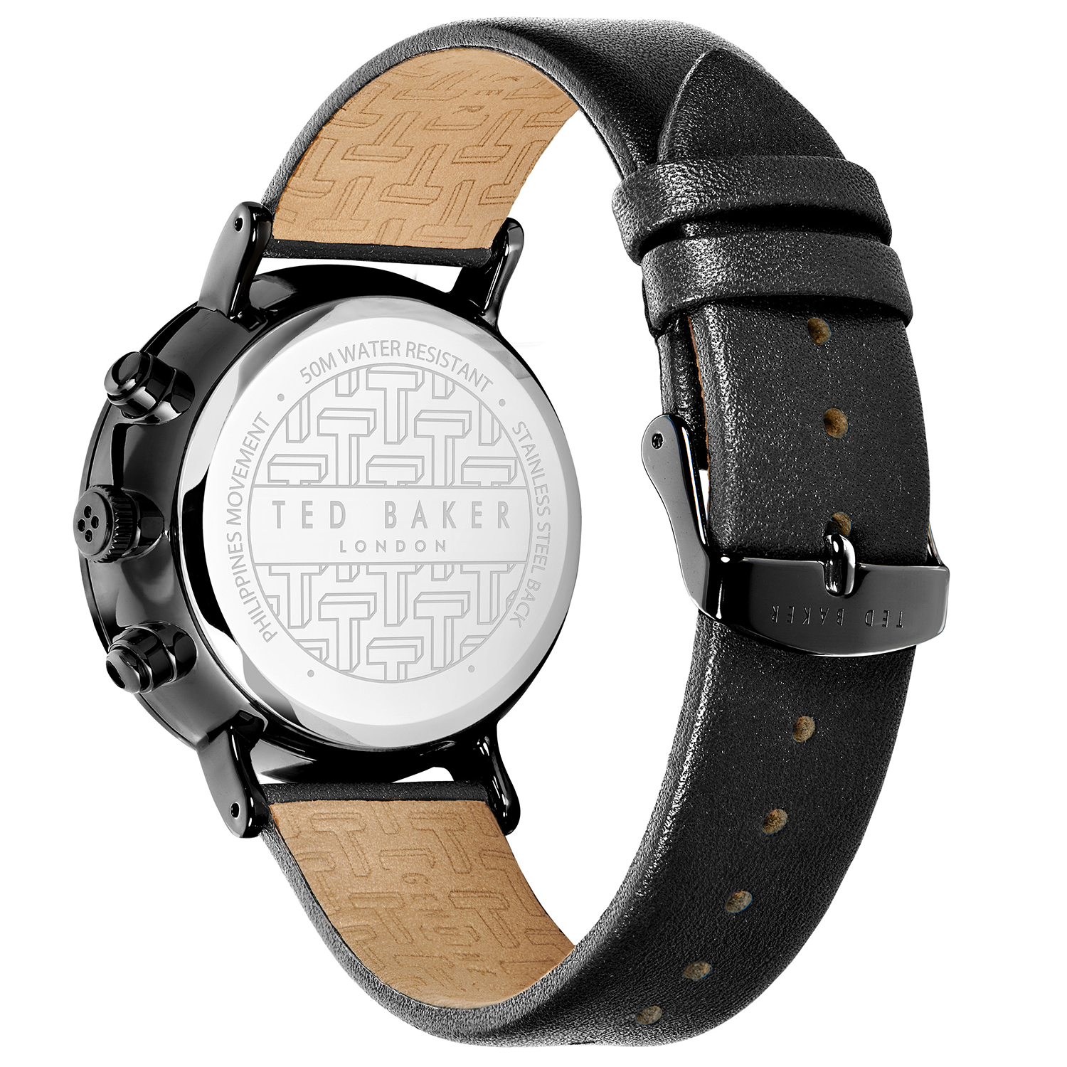 zegarek BKPBAS201 męski z chronograf pasek - miniatura 2