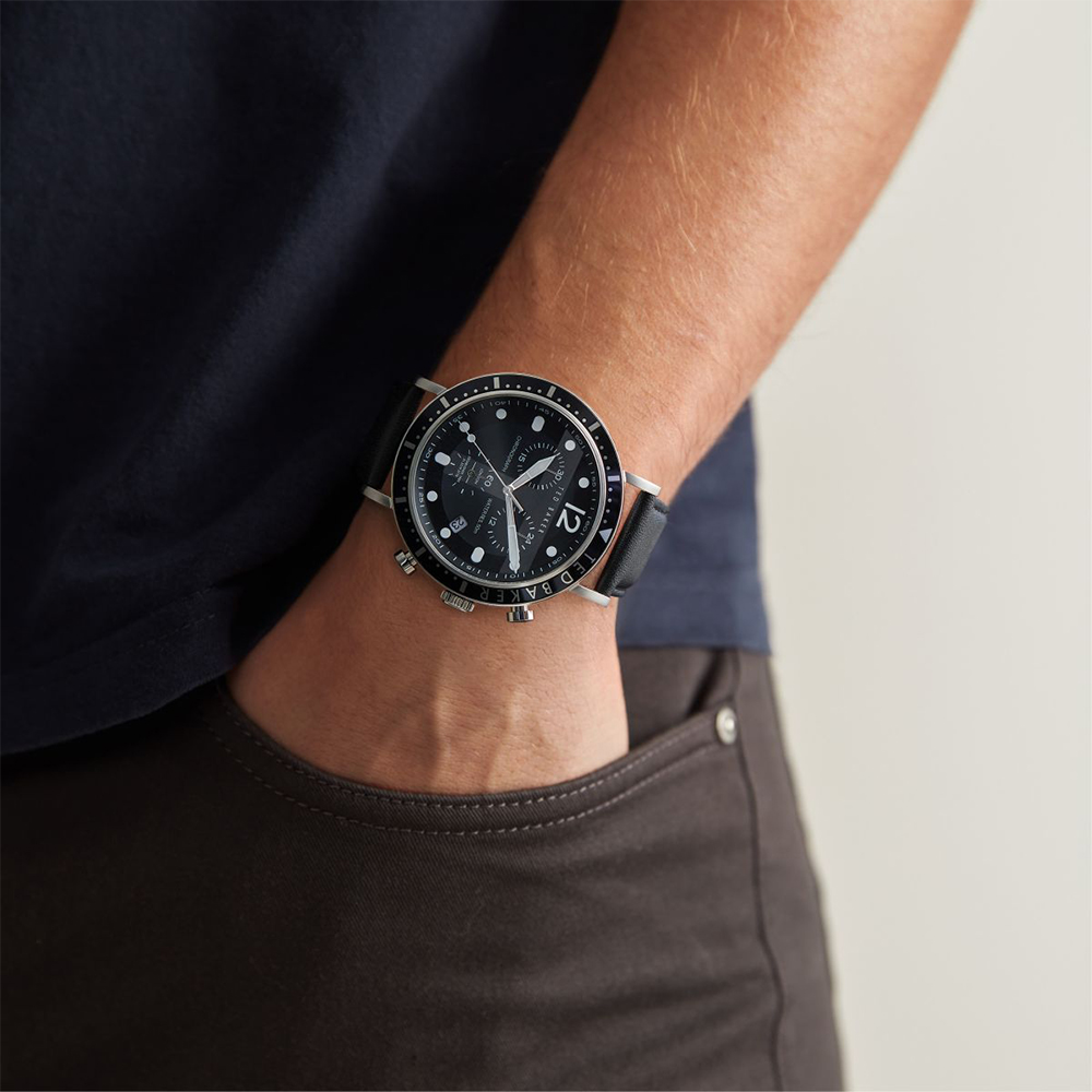 zegarek BKPMRS204 męski z chronograf pasek - miniatura 3