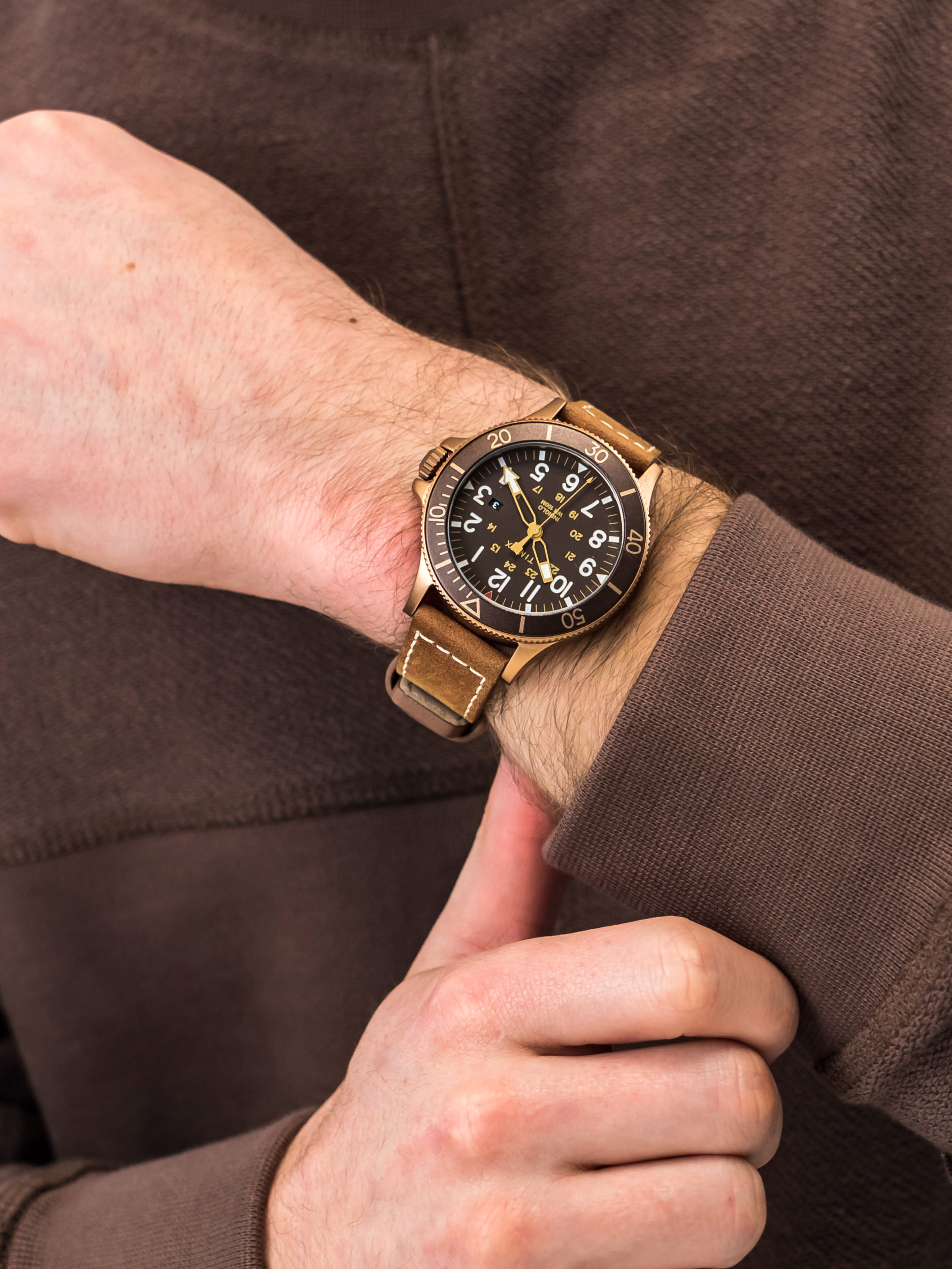 Timex TW2R45700 męski zegarek Allied pasek - miniatura 3