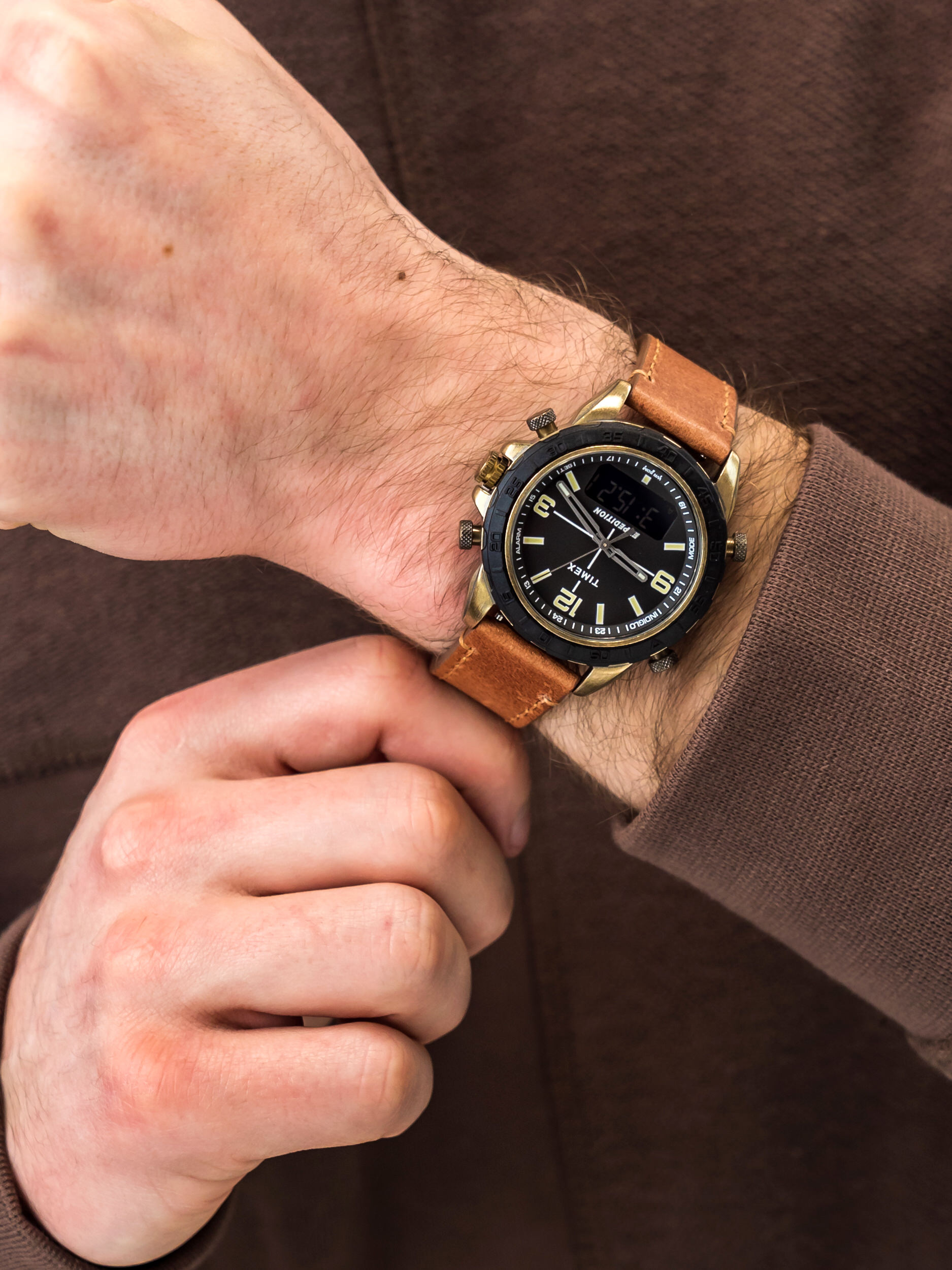 Timex TW4B17200 męski zegarek Expedition pasek - miniatura 3