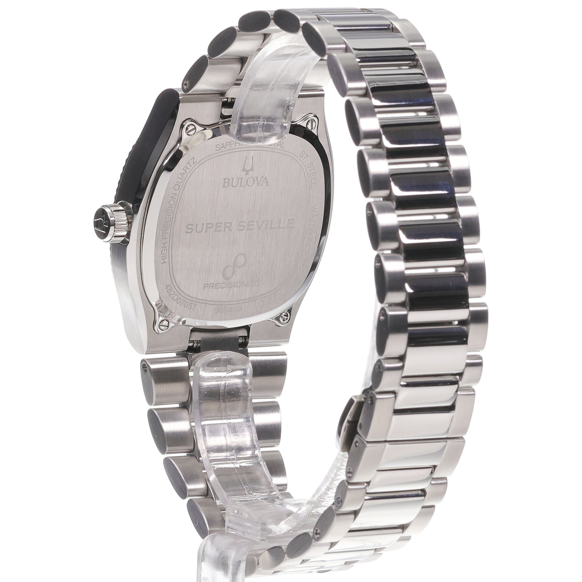 zegarek Bulova 96B439 kwarcowy męski Precisionist Super Seville - miniatura 4