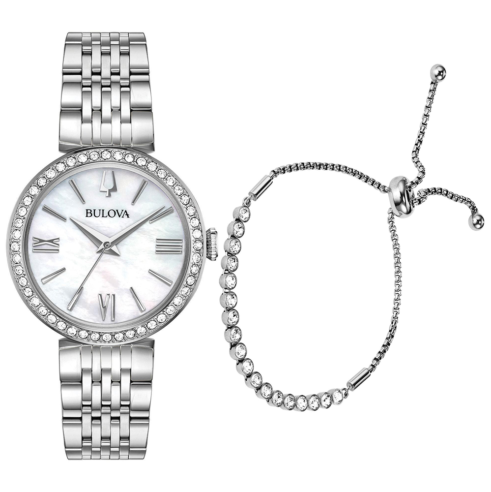 Bulova Crystal Gift Set 96X153