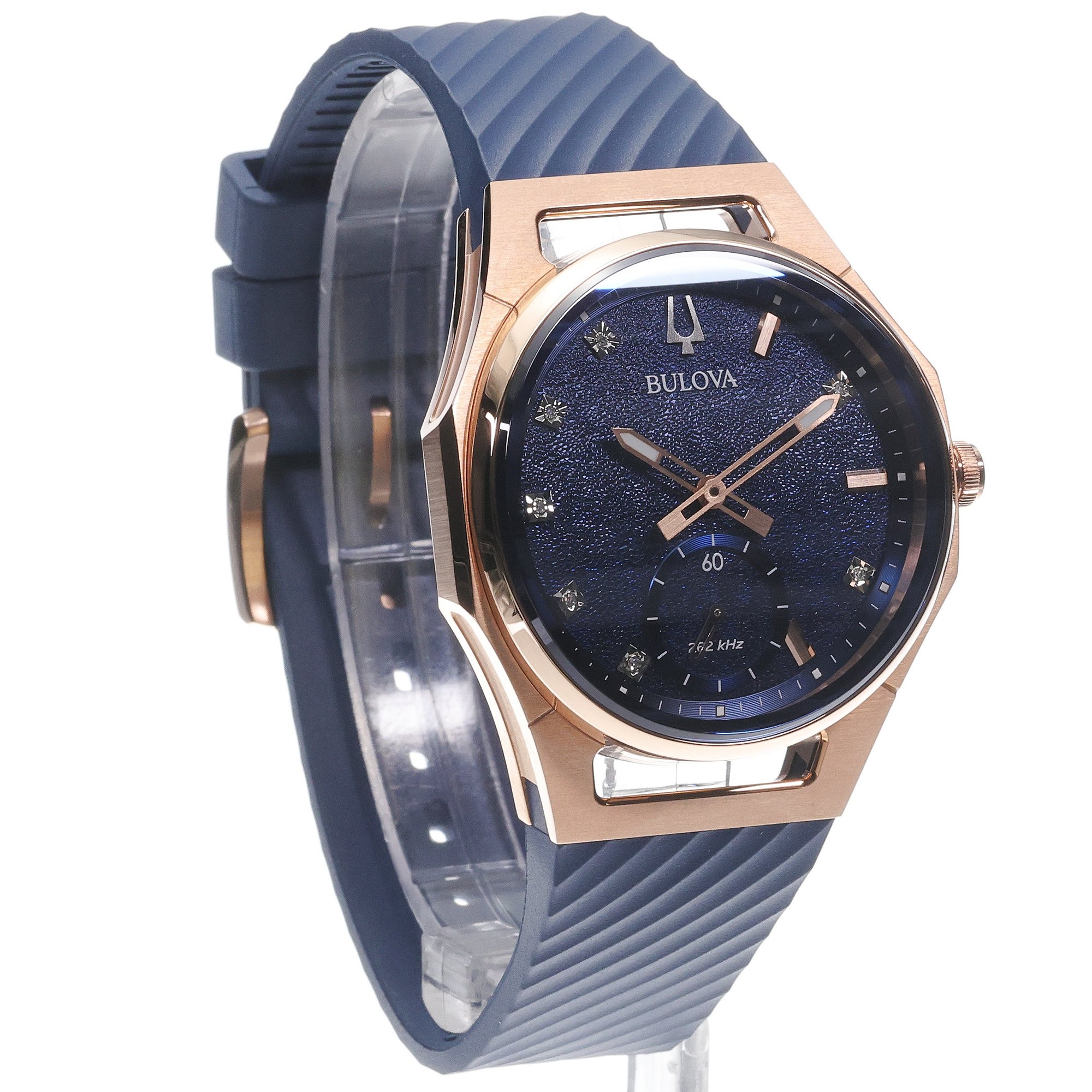zegarek Bulova 97P174 kwarcowy damski CURV CURV Marc Anthony 40mm - miniatura 3