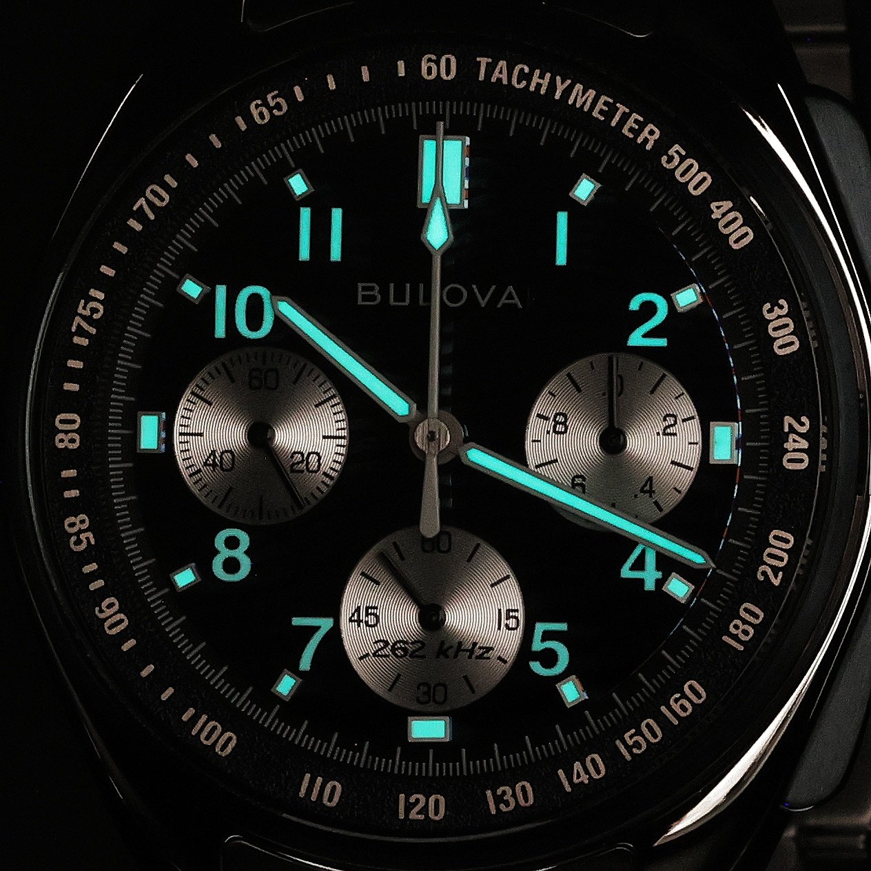 zegarek Bulova 98A329 srebrny Archive Series - miniatura 5