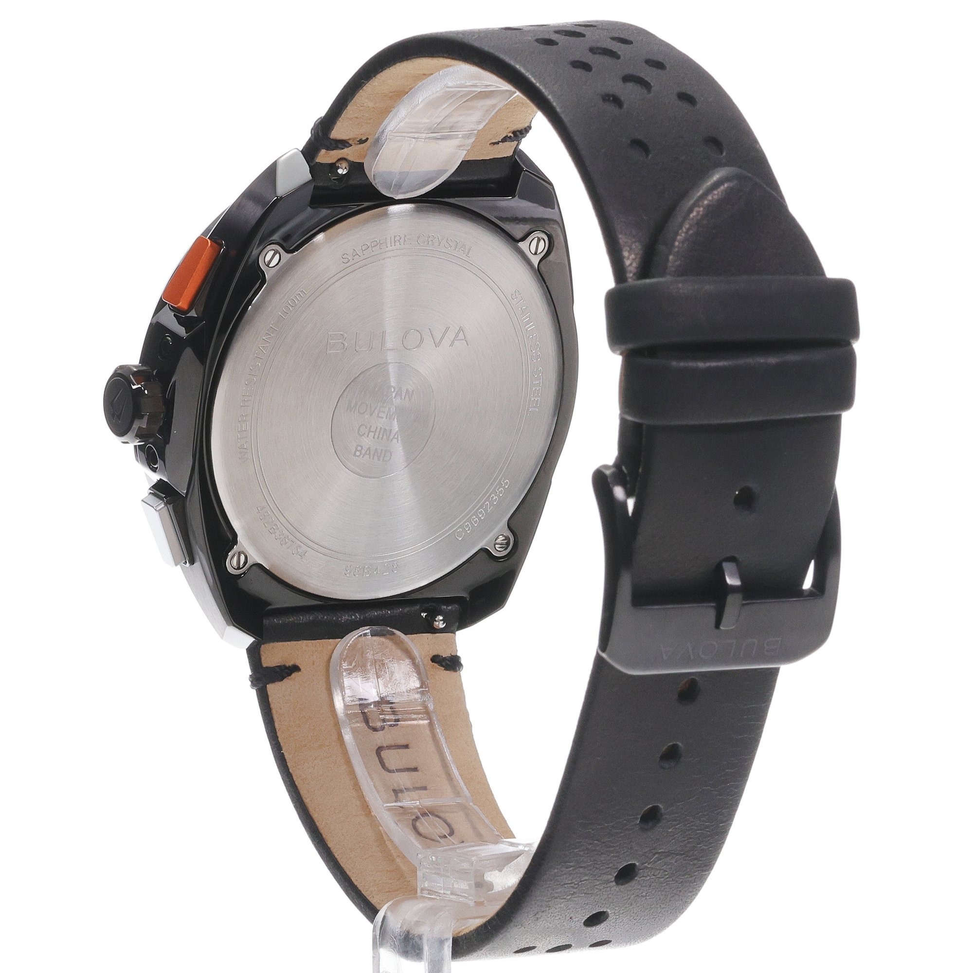 zegarek Bulova 98B428 czarny Męskie - miniatura 4