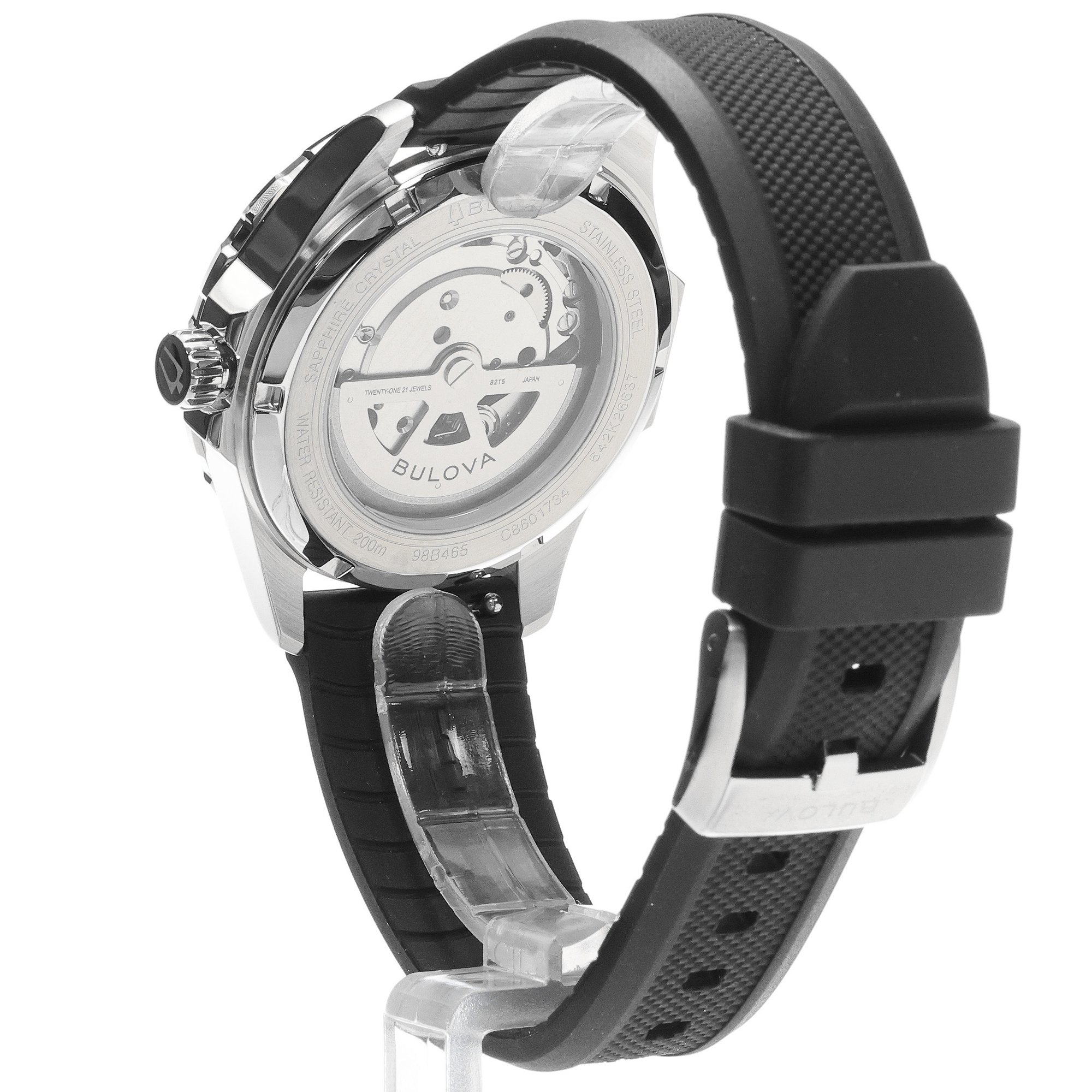 zegarek Bulova 98B465 srebrny Marine Star - miniatura 4