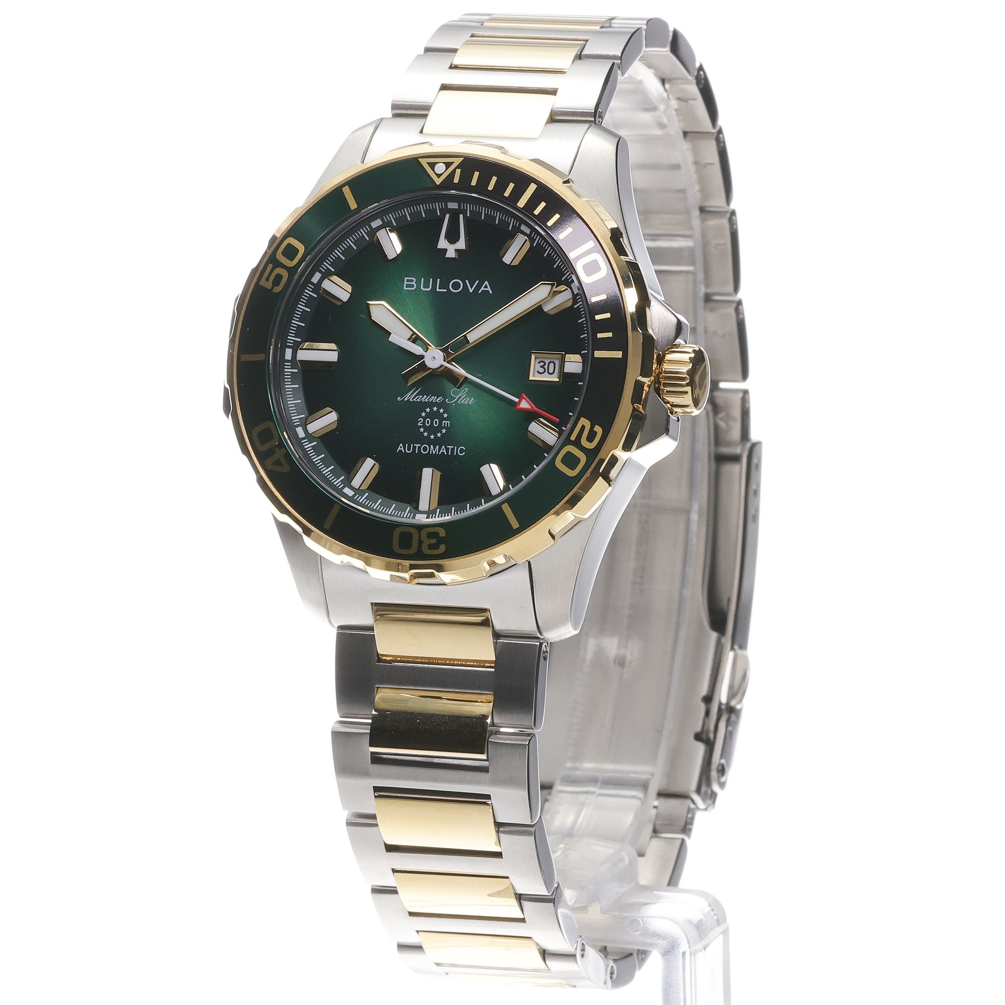 zegarek Bulova 98B467 srebrny Marine Star - miniatura 2