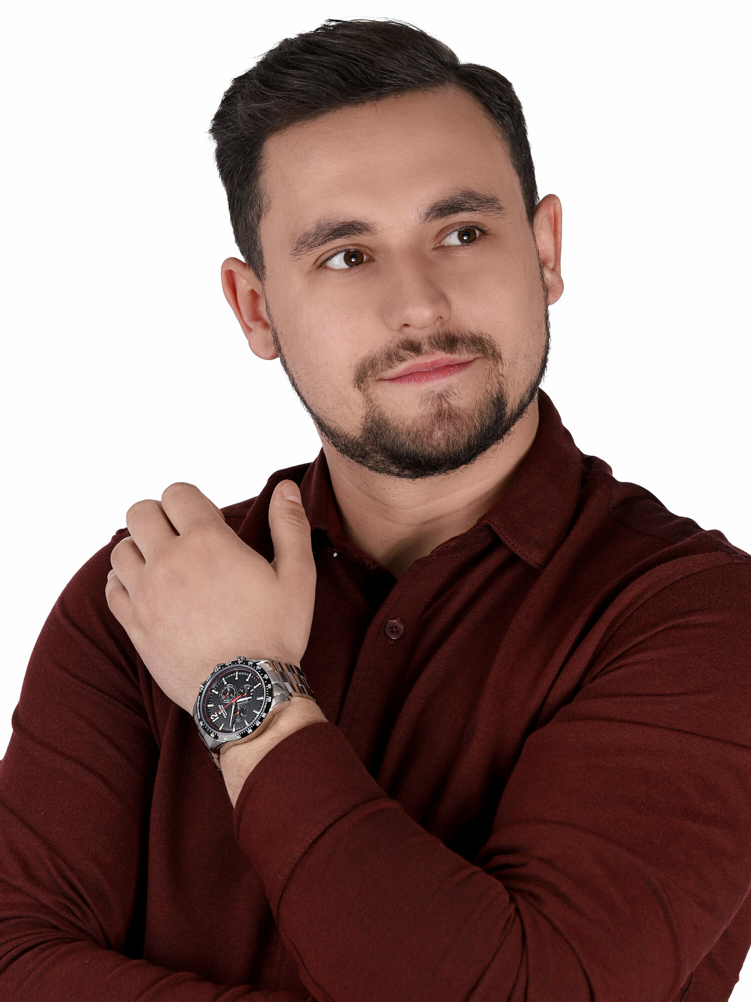 zegarek Candino C4682-4 srebrny GENTS SPORT CHRONOS - miniatura 2