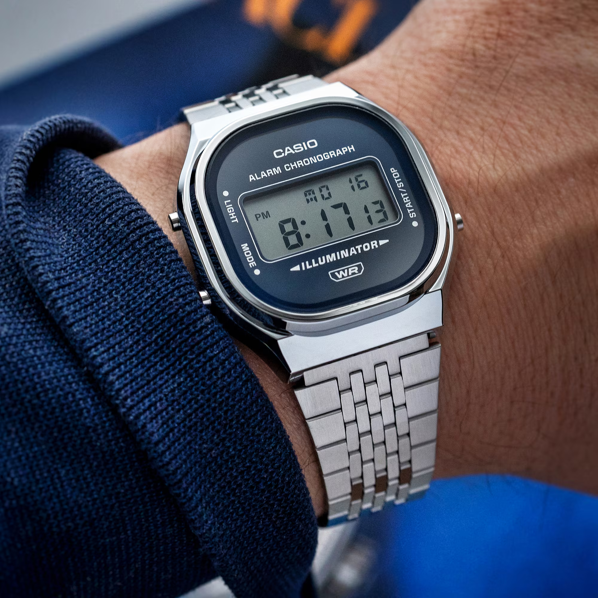 zegarek Casio A140WE-2AEF kwarcowy męski Retro