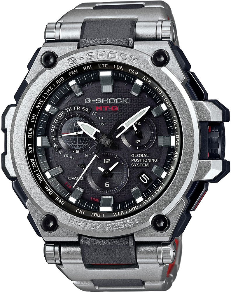 G-SHOCK METAL TWISTED G GPS HYBRID MTG-G1000RS-1AER
