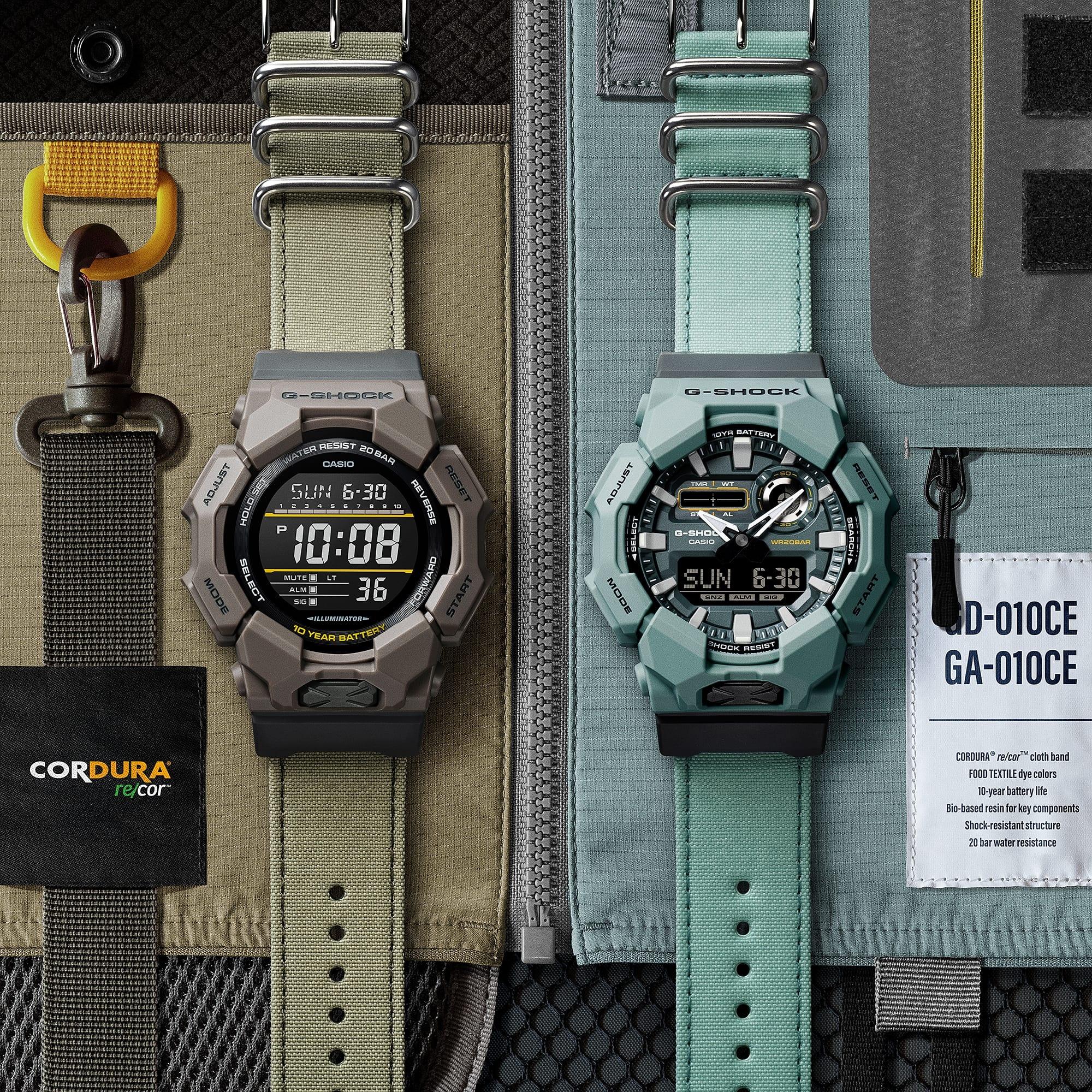 zegarek Casio GA-010CE-2AER Analog-Digital Classic Casio mineralne - miniatura 13