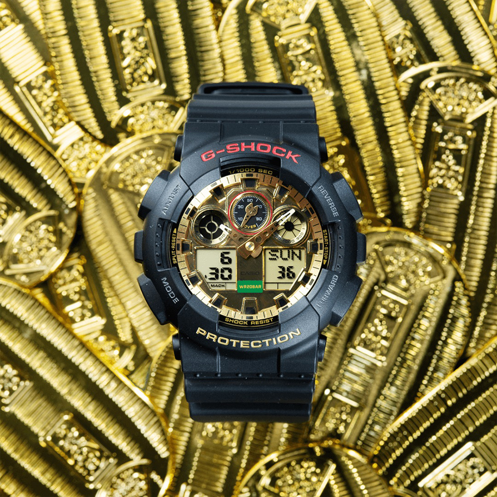 G-Shock GA-100TMN-1ADR zegarek męski G-SHOCK Original - miniatura 2