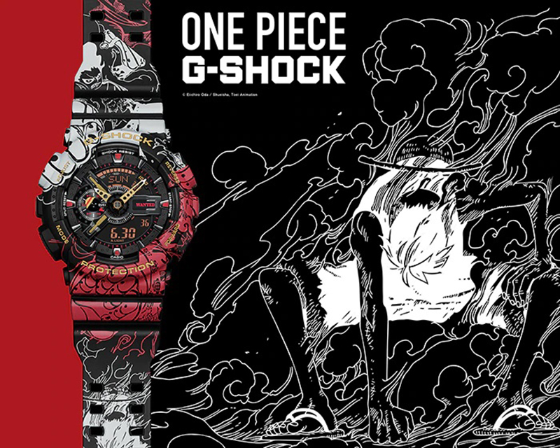 G-Shock GA-110JOP-1A4ER G-SHOCK x ONE PIECE Collaboration zegarek sportowy G-SHOCK Specials