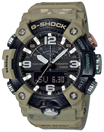 G-Shock GG-B100BA-1AER G-SHOCK Master of G Mudmaster Carbon Core G-SHOCK x British Army - zdjęcie 1
