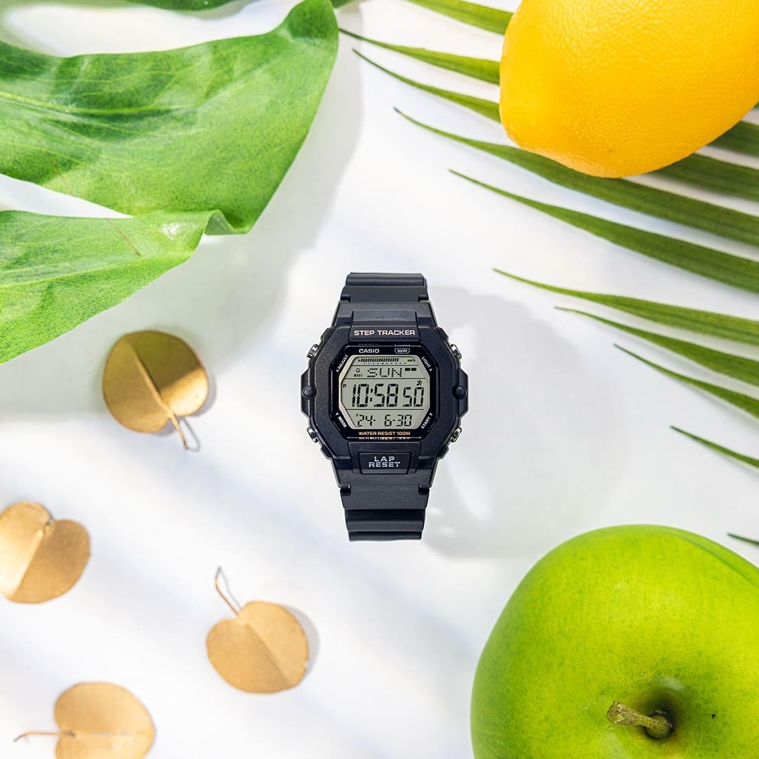zegarek Casio LWS-2200H-1AVEF męski z krokomierz Sportowe - miniatura 4