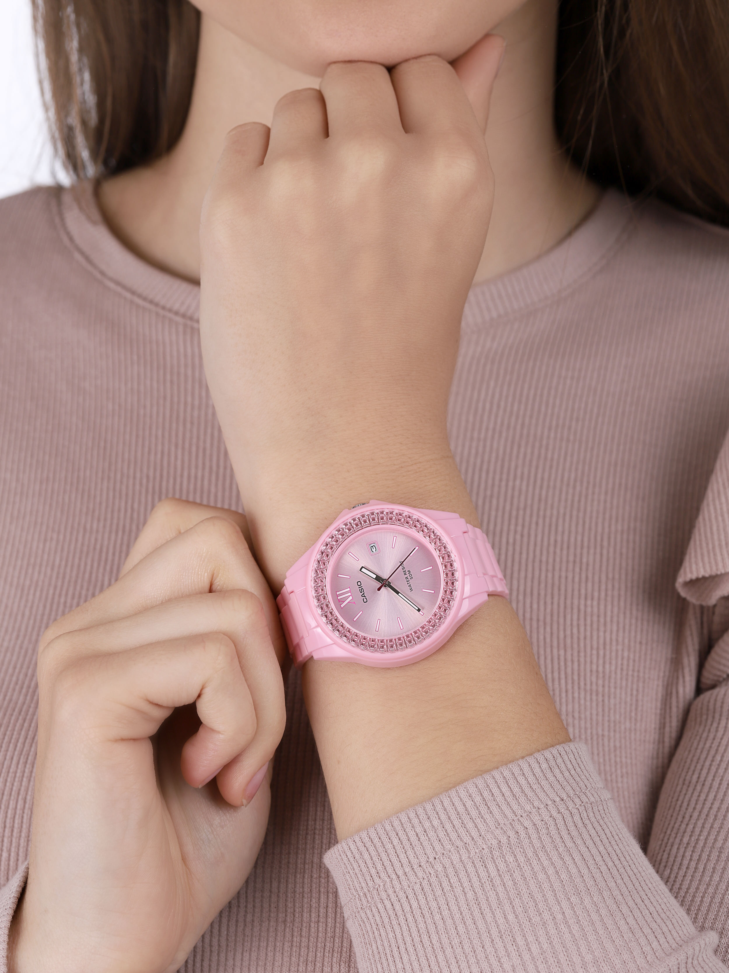 zegarek Casio LX-500H-4E2VEF kwarcowy damski Sportowe - miniatura 3