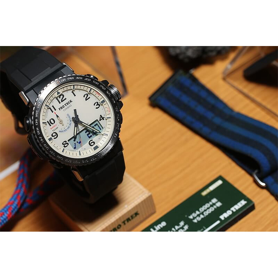 ProTrek PRW-50Y-1BER zegarek szary sportowy ProTrek pasek - miniatura 5