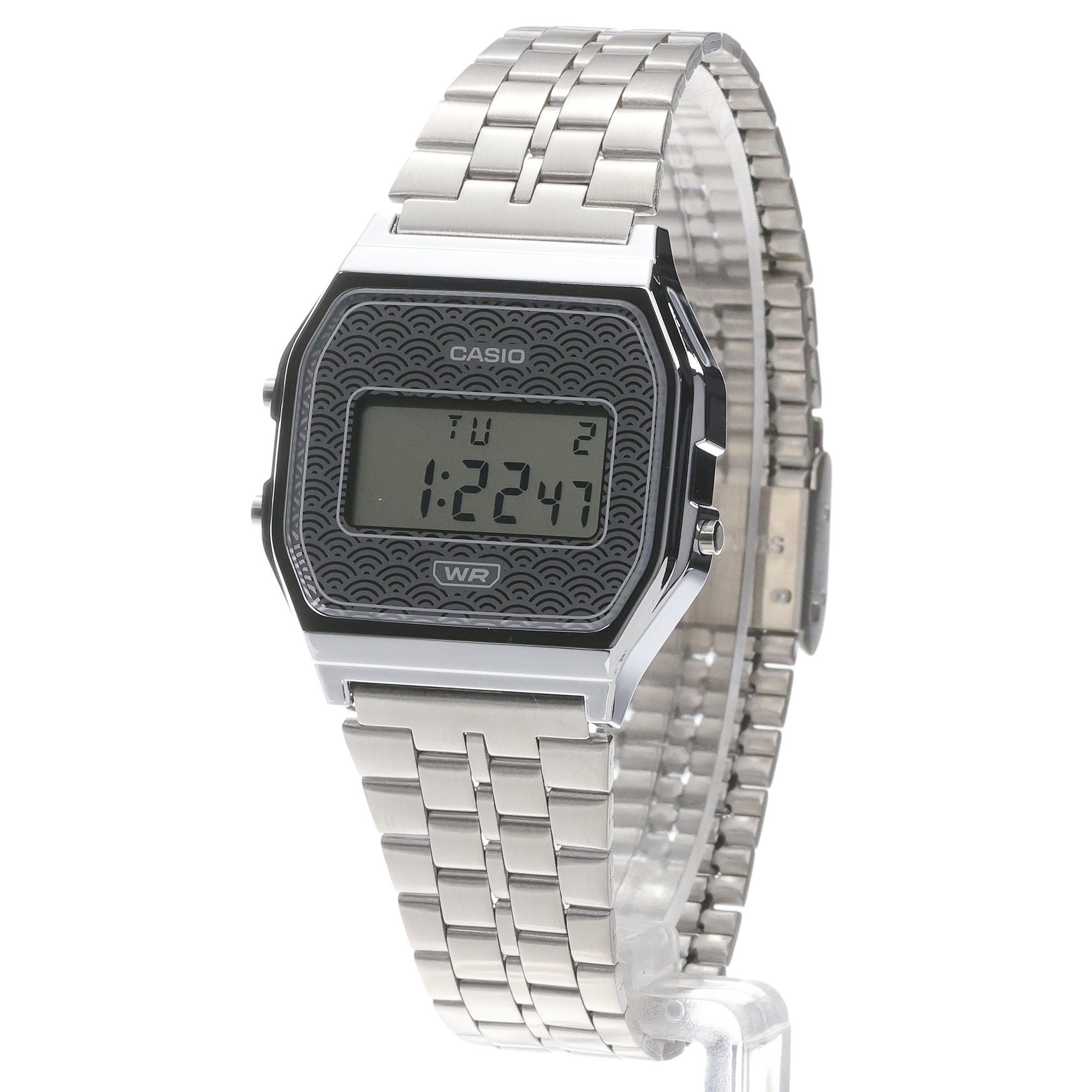 zegarek Casio Vintage A159WEVJ-7ER kwarcowy męski VINTAGE Midi Casio Vintage Seigaiha - miniatura 2