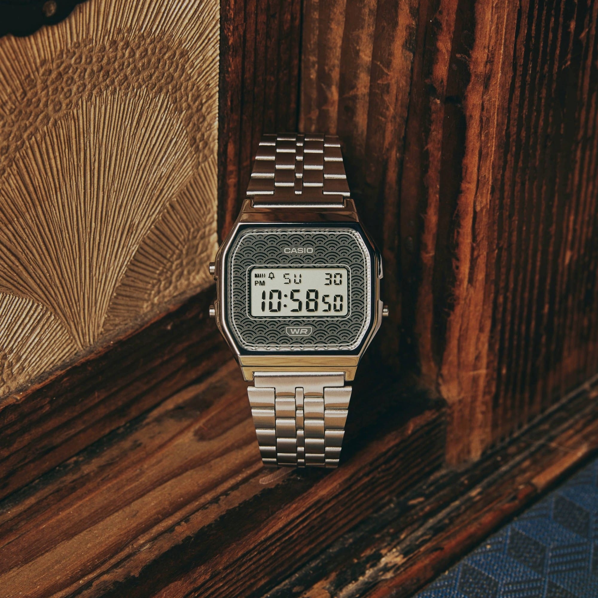 zegarek Casio Vintage A159WEVJ-7ER srebrny VINTAGE Midi - miniatura 8