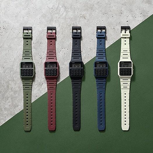 zegarek Casio Vintage CA-53WF-8BEF biały VINTAGE Oldschool - miniatura 7