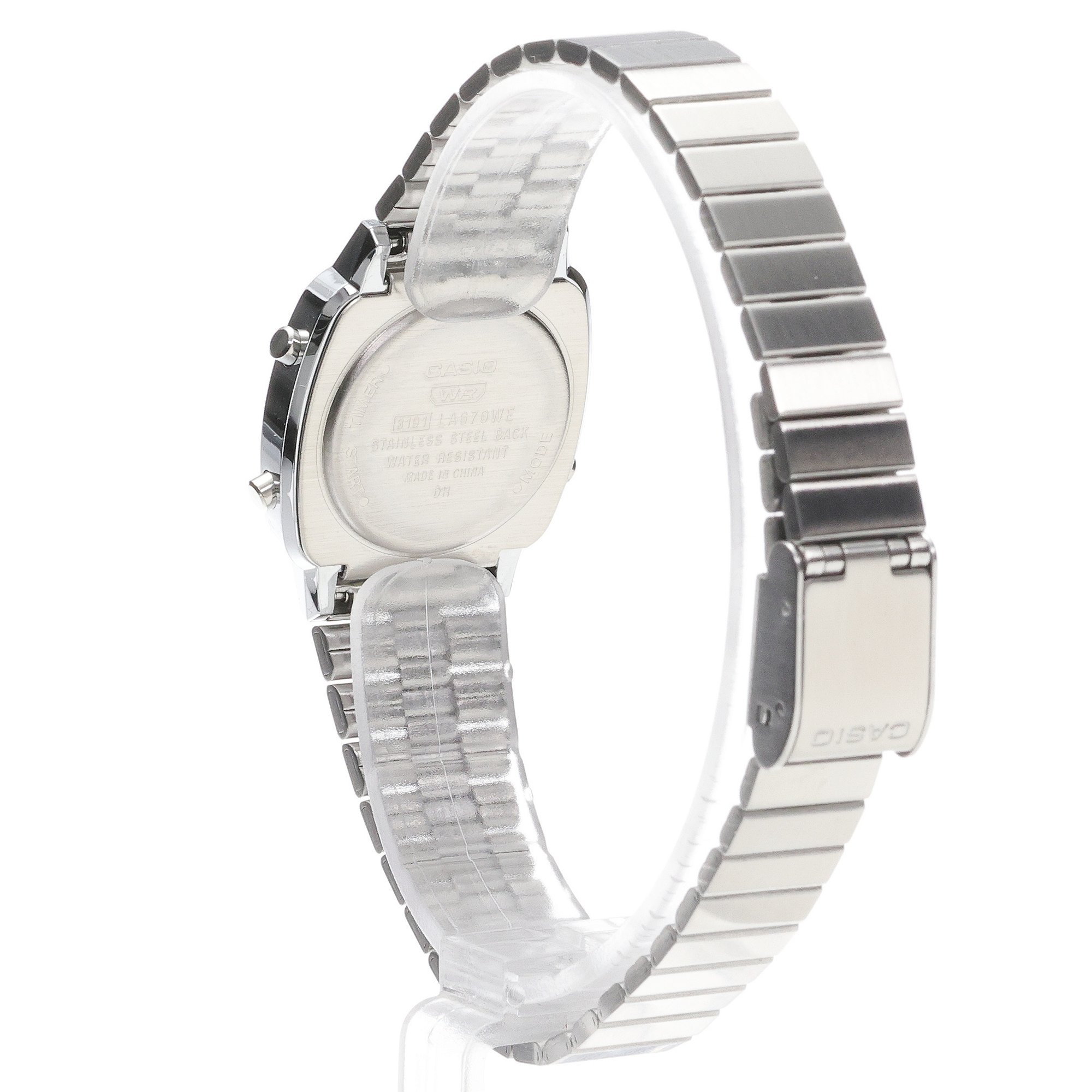 zegarek Casio Vintage LA670WES-7AEF srebrny VINTAGE Mini - miniatura 4
